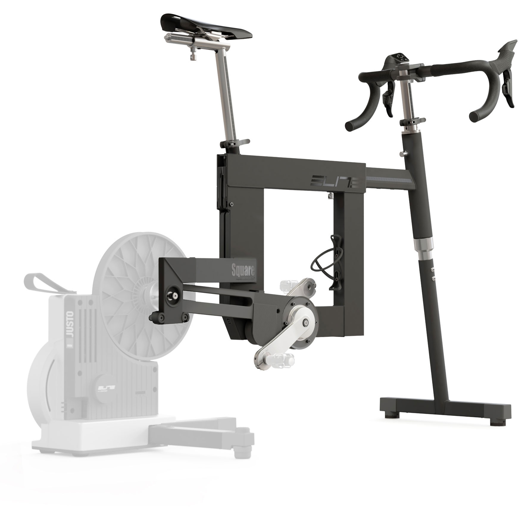 Elite Vélo d'Appartement - Square Smart Frame - noir Elite Vélo d'Appartement - Square Smart Frame - noir