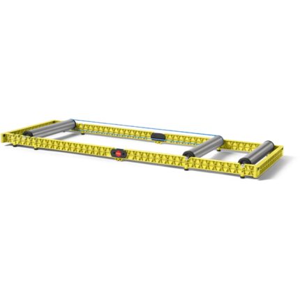 RooDol by ZYCLE Rouleaux d’Entraînement - Compact Alu - Jaune