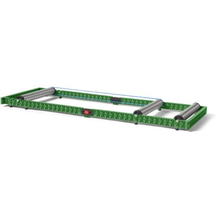 RooDol by ZYCLE Rouleaux d’Entraînement - Compact Alu - Vert